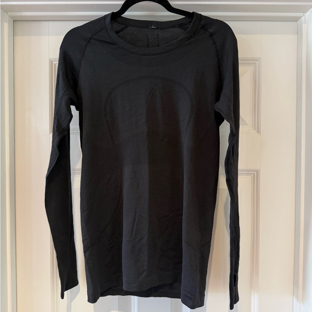 lululemon athletica Black Long Sleeve Top